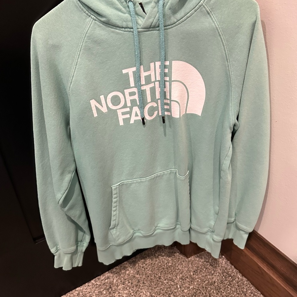 The North Face Light Green Hoodie
